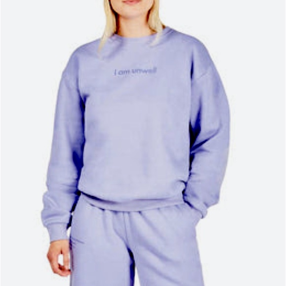 Call Her Daddy CHD “Unwell” Purple Sweatshirt